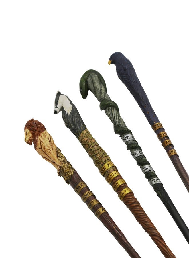 هاري بوتر عصا هاري بوتر رافينكلو التذكارية - الإصدار الثاني - عصا قابلة للجمع مع تمثال نسر واقتباس - علبة عرض فاخرة مقاس 14 بوصة - مثالية للمعجبين وهواة الجمع - ليست لعبة - Image 5